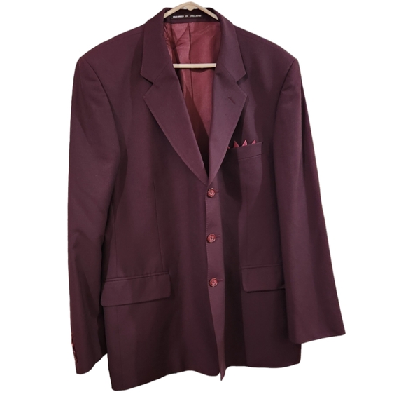 Acheter blazer en lin à chevrons vert foncé hommes: choisir blazers en